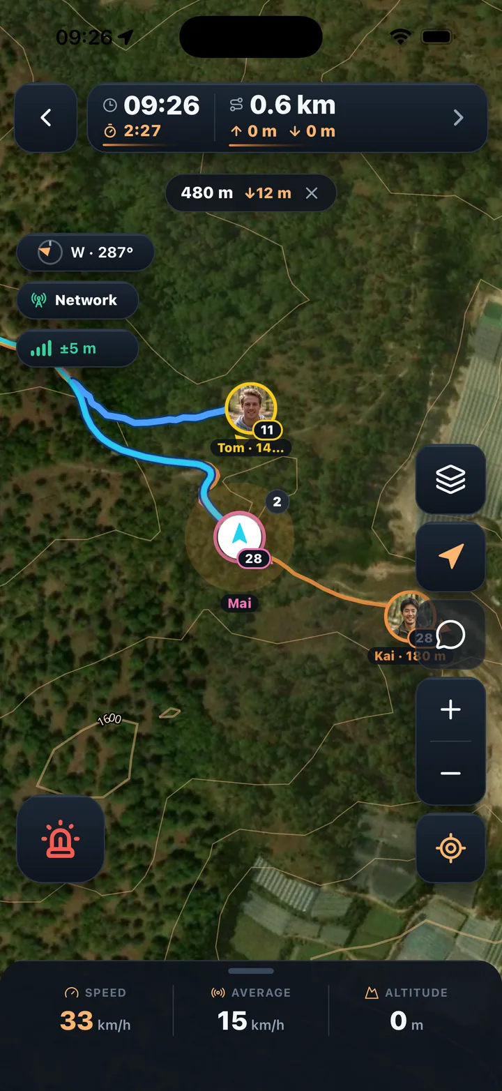 Navigate to rider